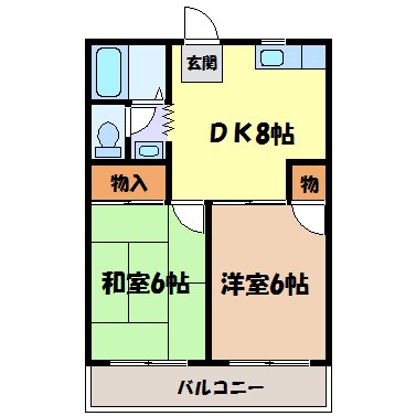 青杏ビル 間取り図