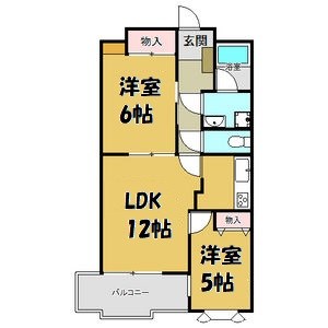 ロジェ星ヶ丘 間取り図