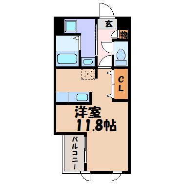 アンナマリーミズホ 間取り図