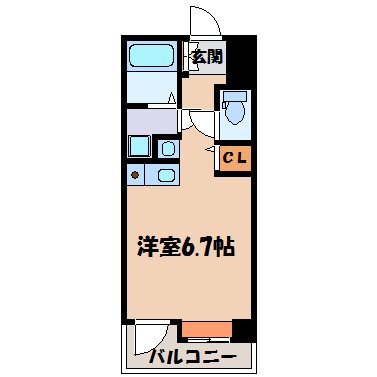 横山アネックスビル 間取り図