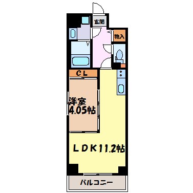 Ｓ-ＦＯＲＴ北千種 間取り図