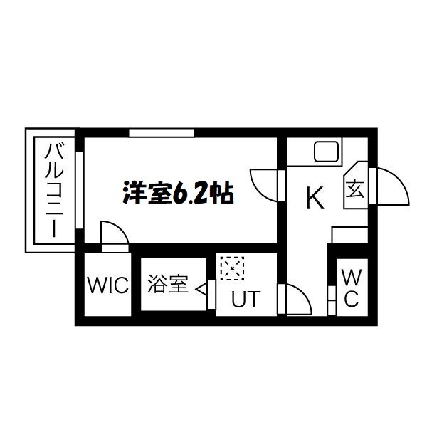 スカイキャッスルⅡ 間取り図