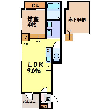 L.etoile川名 間取り図