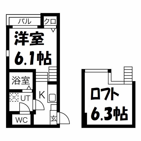 シルバーコート大曽根 間取り図