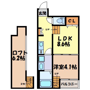 スクーデリア 間取り図