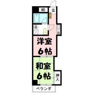 メゾンパール泉 間取り図