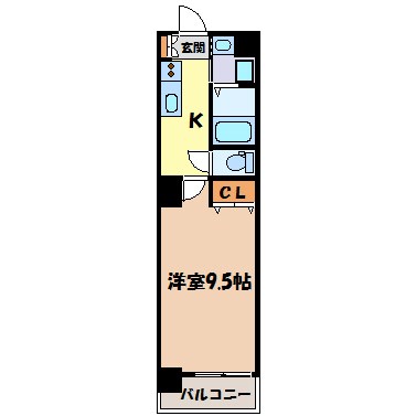 ArtizA鶴舞 間取り図