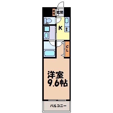 ArtizA上前津Ⅱ 間取り図