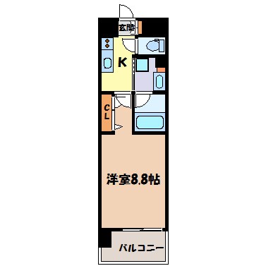 エスペランサ上前津 間取り図