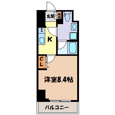WESTIN上前津 間取り図