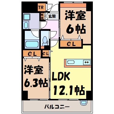 リンパクマンション 間取り図