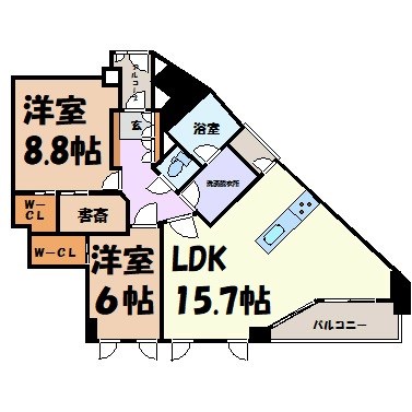 Ｌｅ　Ｃｉｅｌ八事 間取り図