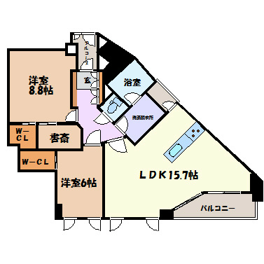 Ｌｅ　Ｃｉｅｌ八事 間取り図