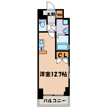 プレディアスタイル白川公園 間取り図