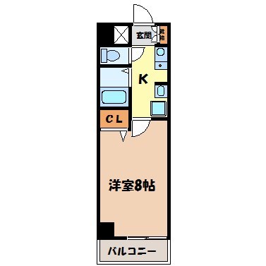 ベル名駅 間取り図