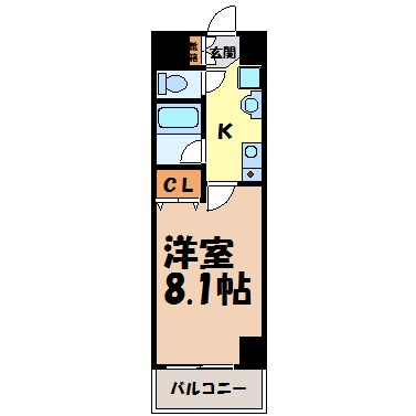 ヒルズ新栄3号館 間取り図