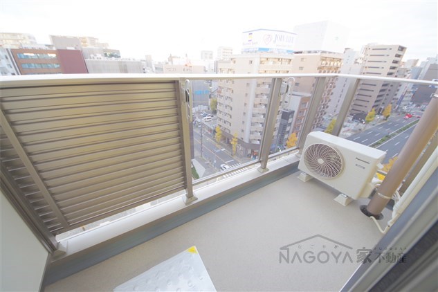 ヒルズ新栄3号館 ベランダ