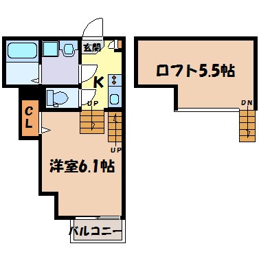 Meliage　メリアージュ 間取り図