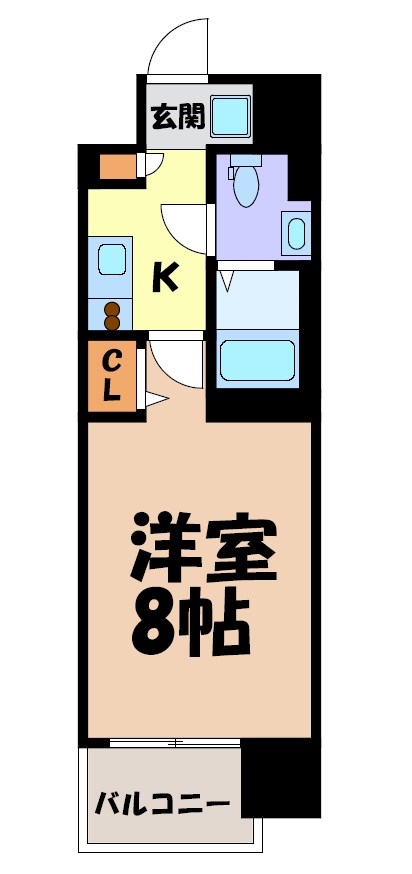 エコロジー鶴舞レジデンス 間取り図