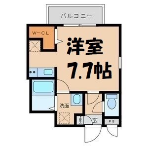 SQUARE中村区役所 間取り図