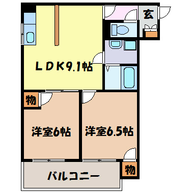 ガーディアン千代田 間取り図
