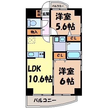 ラプロスペリテ 間取り図