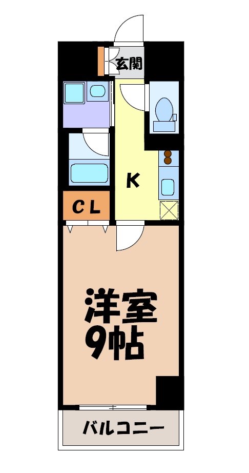 プランドール浅間町 間取り図