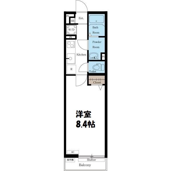 リブリ・御器所ザ・ファースト 間取り図