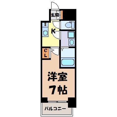 オーキッドレジデンス鶴舞 間取り図