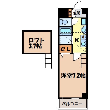 ベレーサ金山 間取り図