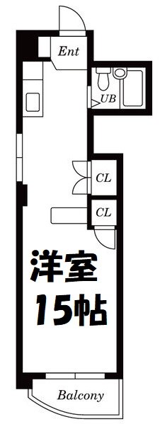 シティーコーポ白川 間取り図