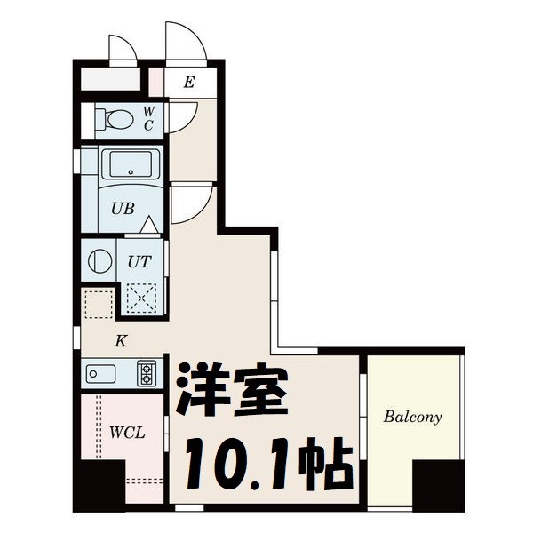 エルスタンザ栄南 間取り図