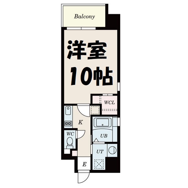 エルスタンザ栄南 間取り図