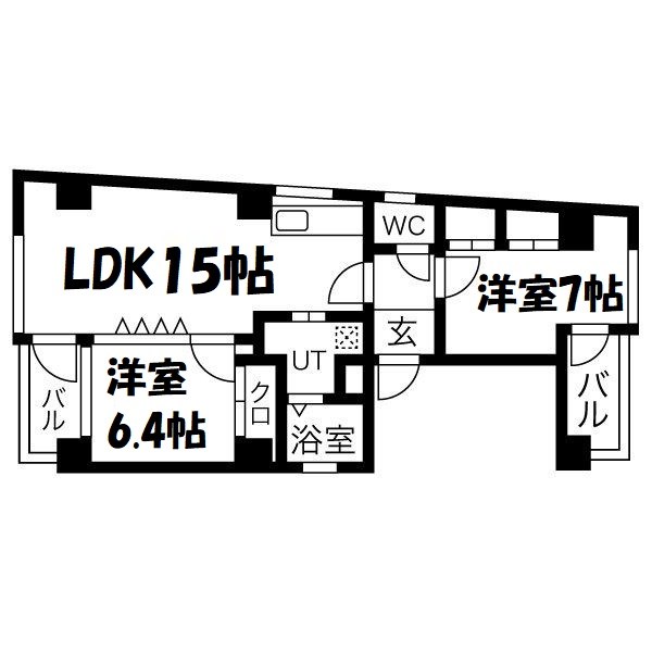 ハーティ則武 間取り図