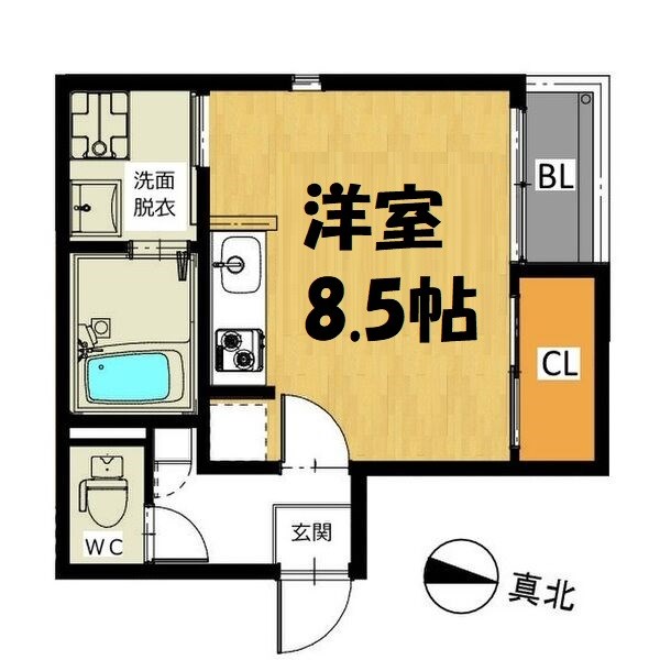 GRANDTIC Waltz 間取り図
