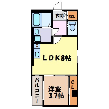 オリス丸の内 間取り図