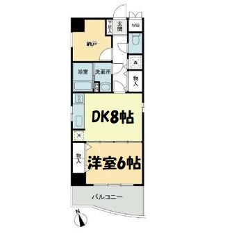 グリーンハイツ新道 間取り