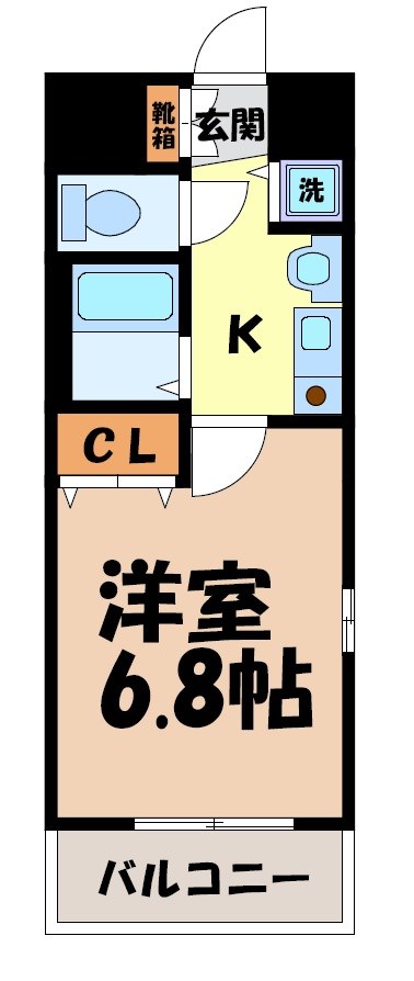 プレサンス桜通り葵 間取り図