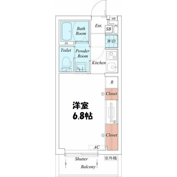 リブリ・FALCON 間取り図