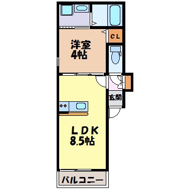 ファンキャッスル 間取り図