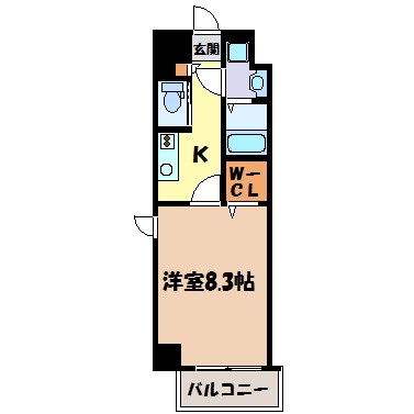 S-FORT堀田通 間取り図
