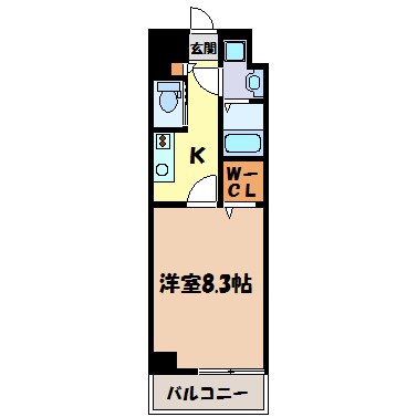 S-FORT堀田通 間取り図