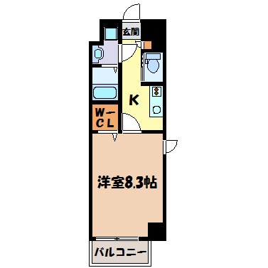 S-FORT堀田通 間取り図