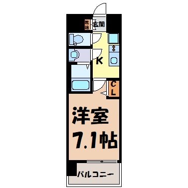 メイクスデザイン鶴舞 間取り図