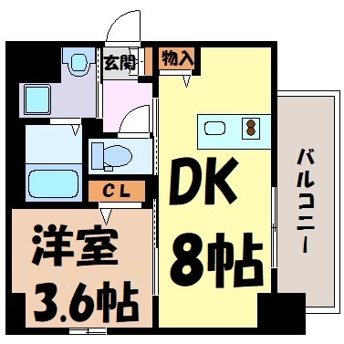 メイクスデザイン鶴舞 間取り図