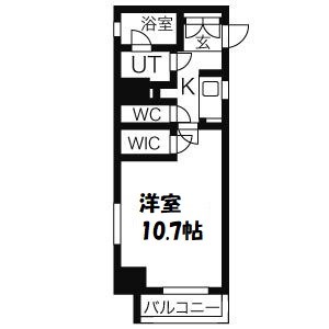 プロシード金山 間取り図