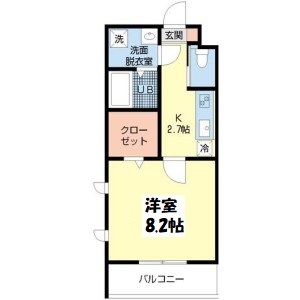 ZAFFIRO 間取り図