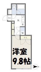 COZY茶屋ヶ坂 間取り図
