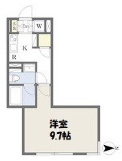 COZY茶屋ヶ坂 間取り図