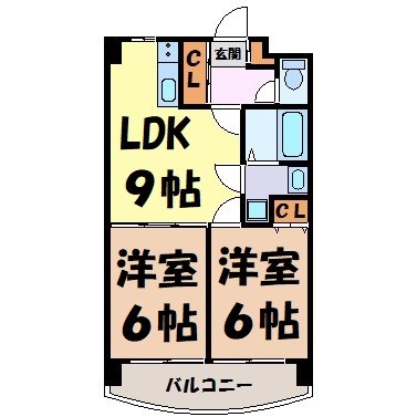 さくらHills YAGOTO 間取り図